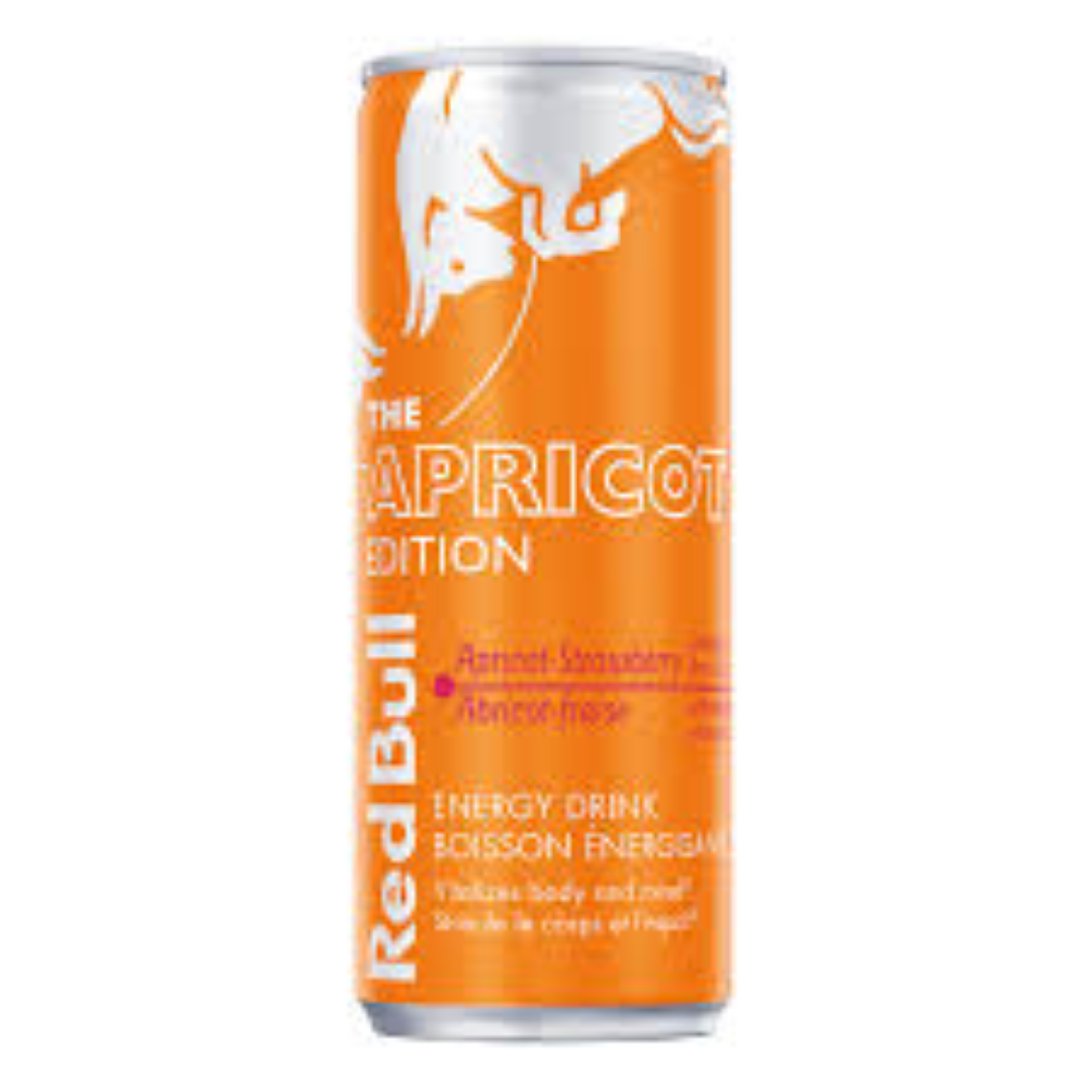 REDBULL APRICOT STRAWBERRY 250ML